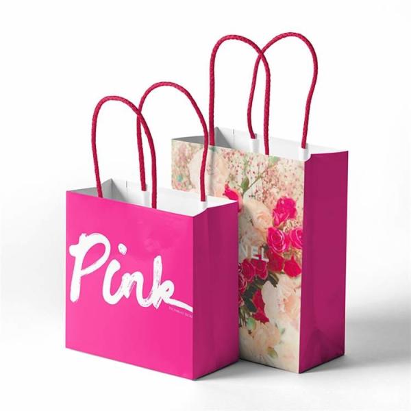 Biscuit Brown Paper Bag For Cake Shop Bakery Donut Packing