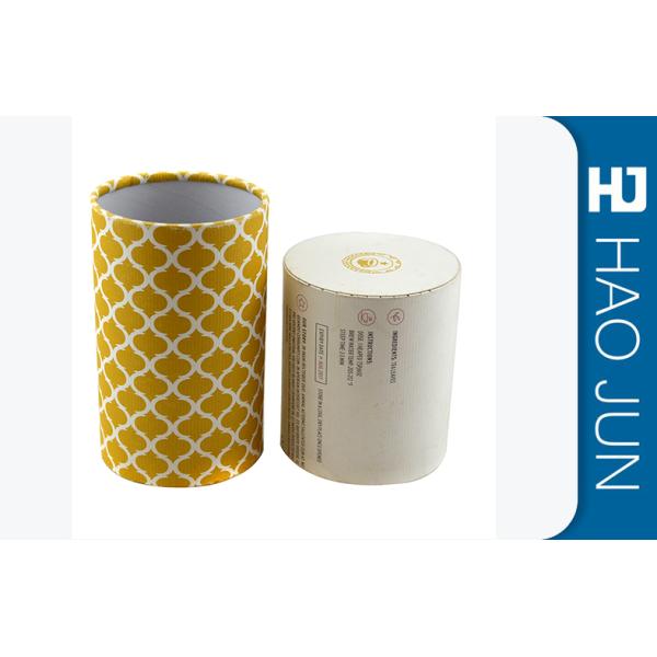 Fashionable Thick Cardboard Wrapping Paper Tubes With Silk Printing