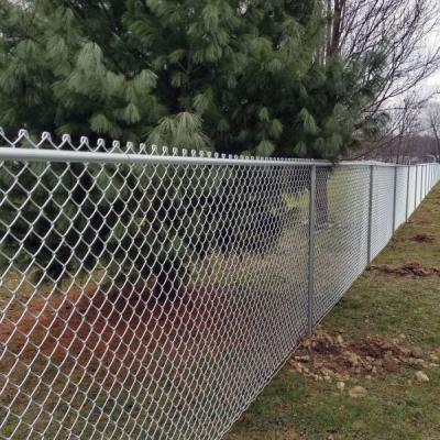 2.0-4.0 MM WIRE DIAMETER IRON 6 FGALVANISED,PVC COATED CHAIN LINK FENCING