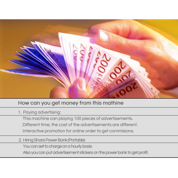 Общественный деля киоск 24inch 5000MAh зарядной станции мобильного телефона