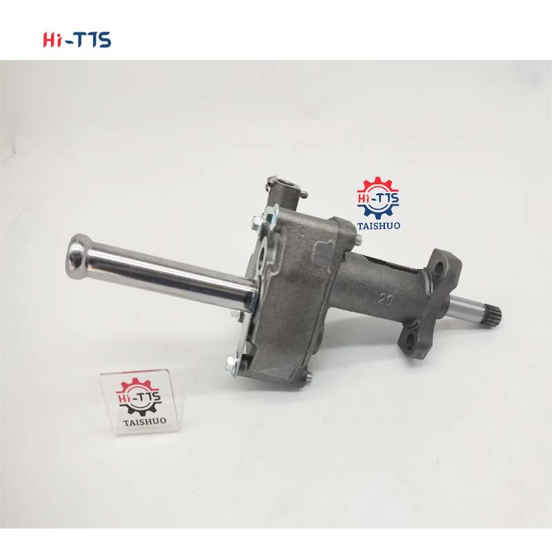 8-94366241-0 8943662410 Engine Oil Pump Cross Reference 5-12310-163-0 For Isuzu 4BG1T 6BD1T Aftermarket Replacement
