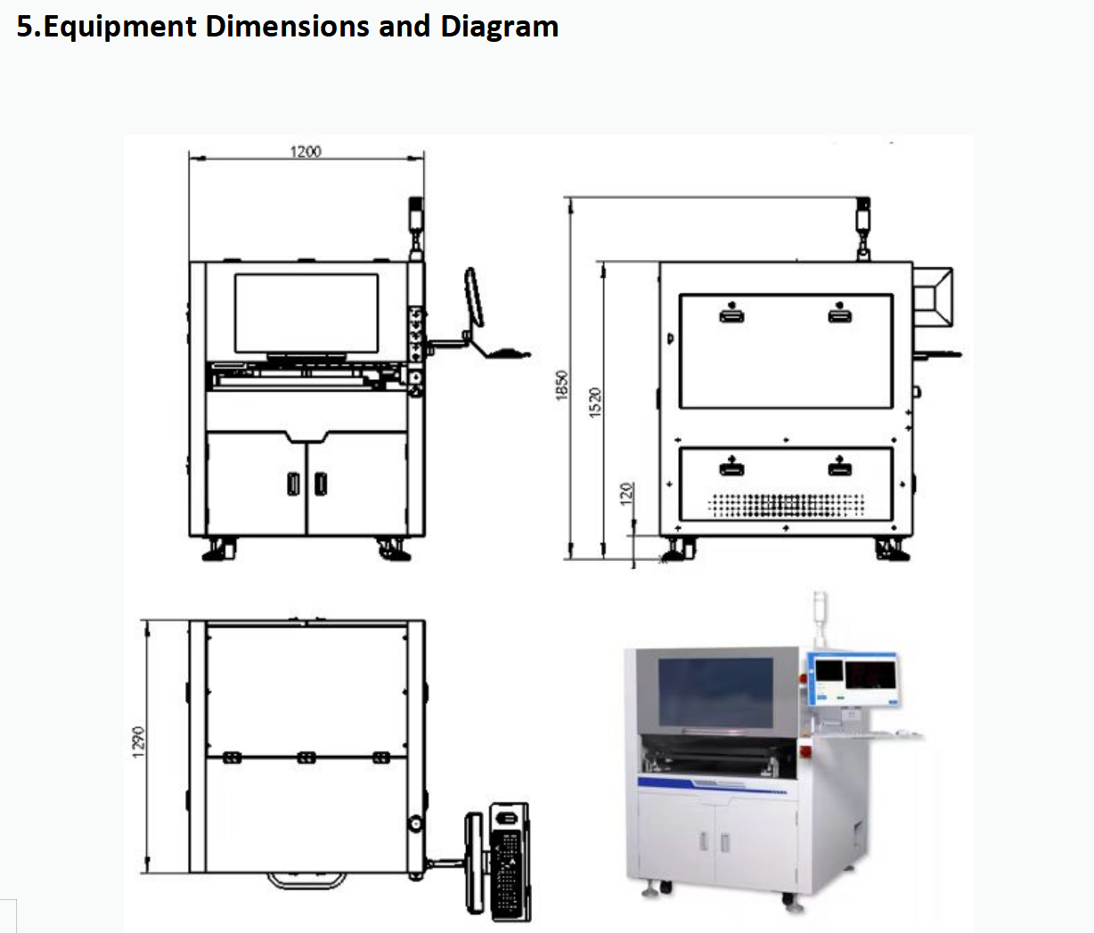 AI Automatic AOI Machine Silk Screen Mesh Stencil Inspection Machine for 736*736mm Metal Mesh testing