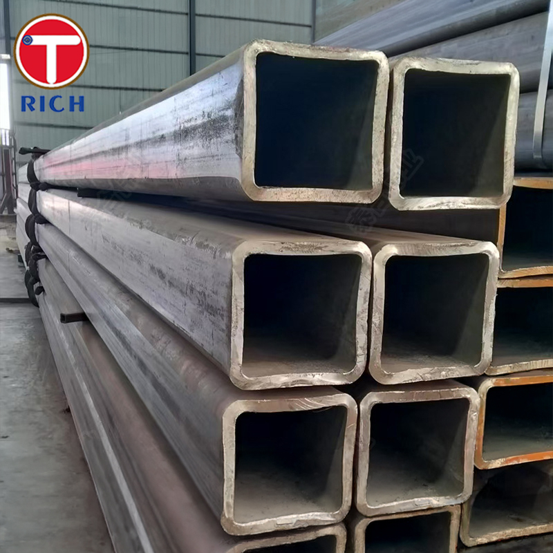 ASTM A500 Grade C Cold-Formed Seamless Square Steel Tubing for Railway Construction