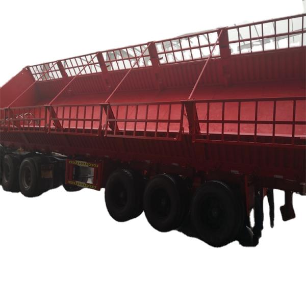 40Ton Rear Tipping Semi-Trailer with Mechanical Suspension and Steel Material