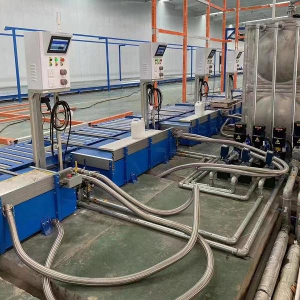Ligne de production de pompes à chaleur à source d'air de 380V