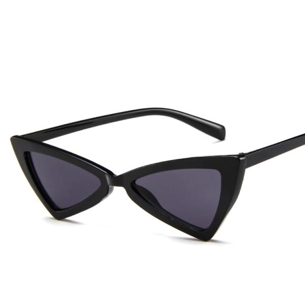 Triangle UV400 Vintage Women Retro Cat Eye Sunglasses