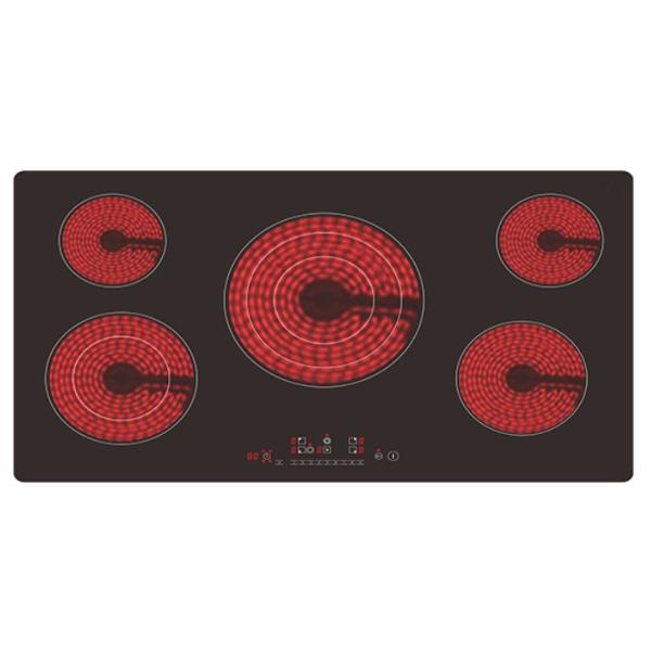 90cm Samrt Stove Radiant Coil 4 Burner Ceramic Cooktop