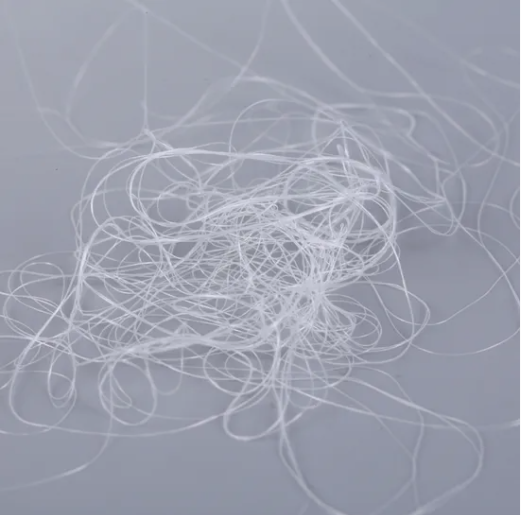 GRS Certified 100% Recycled Nylon 6 Fiber - 8Dx88mm Raw White Eco-Friendly Fiber for Sustainable Textiles