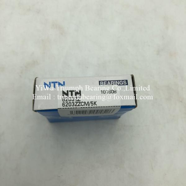 NTN  Deep Groove Ball Bearing  6203ZZ