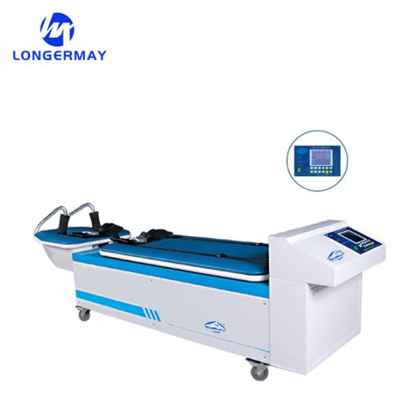Manufacturer Supplied Multi-function neck and  Lumbar Traction Bed