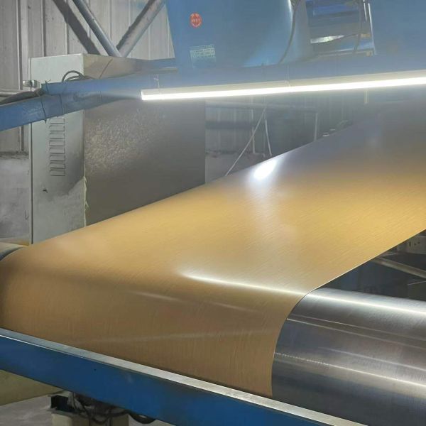 50-1250mm Wooden Prepainted Aluminum Coil Factory For Building Material