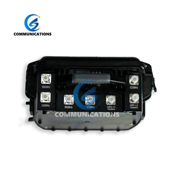 Outdoor Waterproof 1.2G 1.5G 2.4G 5.2G 5.8G Anti Drone System Drone Detection System
