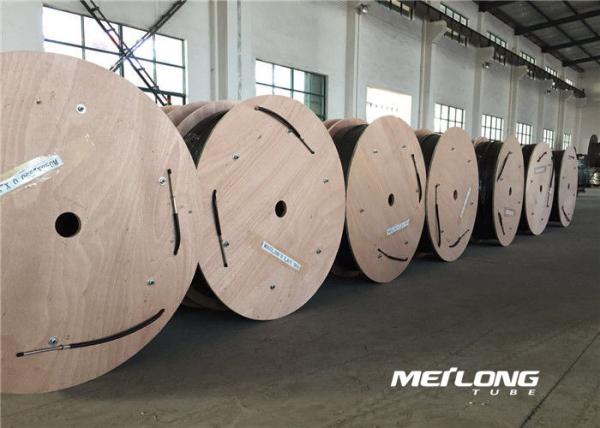 Incoloy Alloy UNS N08825 Capillary Coiled Tubing High Tensile For Oil Gas Fields
