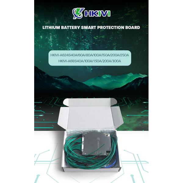 Активный пассивный баланс Smart BMS Lifepo4 16s 48v 200a с Bluetooth NTC