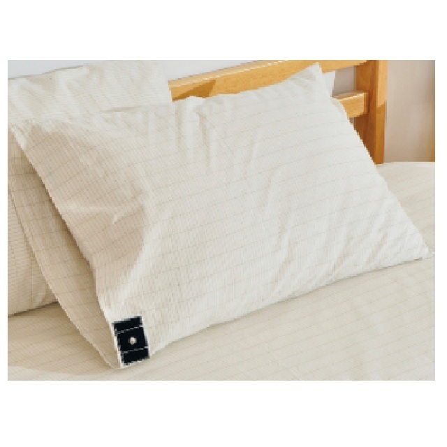 White Gray Green Color Silver Organic Fabric Conductive Grounding Earthing PillowCase Queen King Size Comfortable Pillowcase