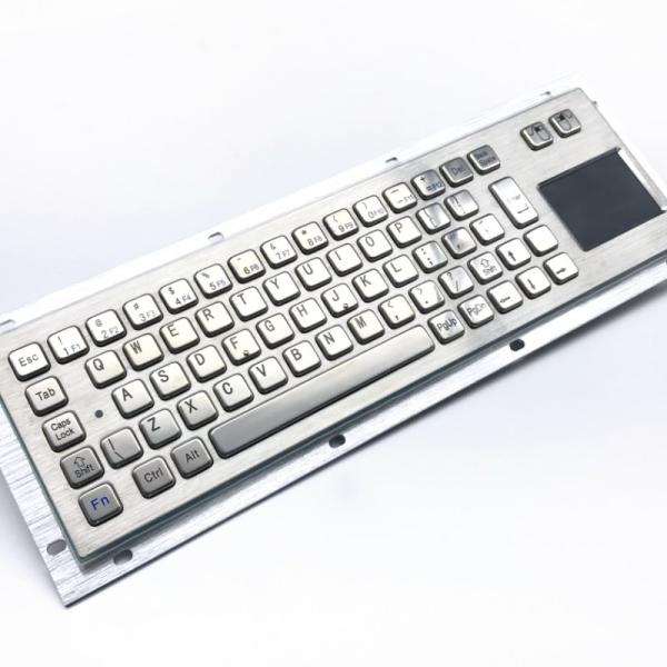 キオスク IP65 / IK07 SUS304 産業用PC キーボード 防水 防塵 防破壊 防爆発 キーボード 後部パネル -40°C
