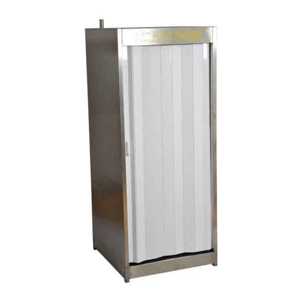 Stainless steel emergency shower room , eyewash Room Eyewash machine stainless steel Emergency body shower Room