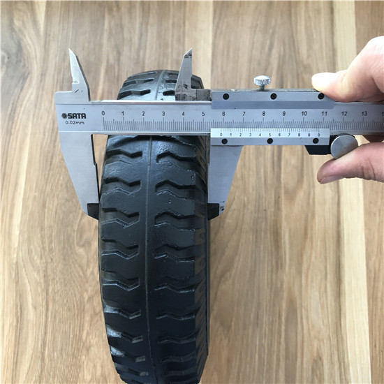 2.50-4 PU Foam Wheel Plastic Rim Hand Truck Wheel For Wheelbarrow Trolley