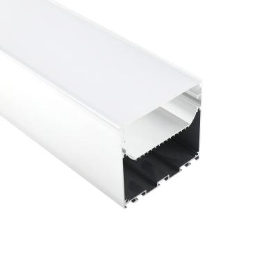 la Manche suspendue par 70×75mm de profil de LED a anodisé le matériel de l'alliage d'aluminium 6063