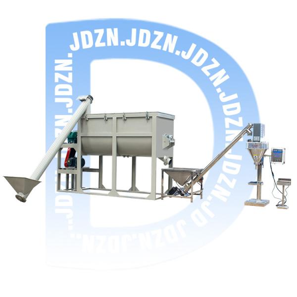 Blue Detergent Powder Making Machine with Mixing Function and Additional Capabilities