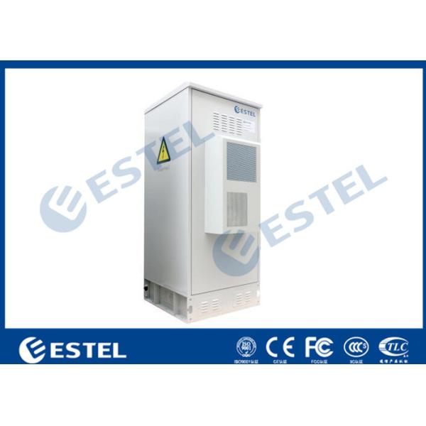 Climatiseur extérieur de Cabinet d'IP55 32U Cabinet de station de base de mur de bâti de support de refroidissement/19 pouces double