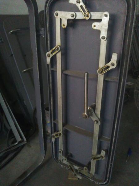 Marine Steel Boat Access Weathertight Door With Portlight Made in Chinese