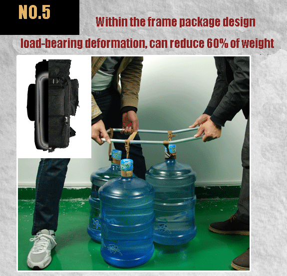 65L Outdoor Tactical Gear Backpack Shoulders Waterproof With Polyester