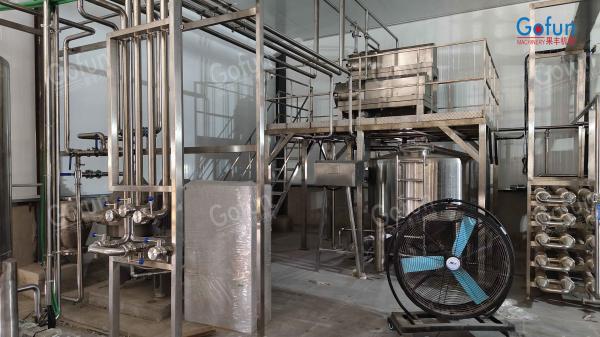 ISO Certified Passion Fruit Processing Machine with CIP Cleaning