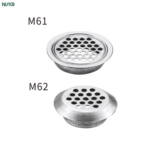 Kitchens Stainless Steel Ventilators Φ19/25/29/35/53mm For Airflow