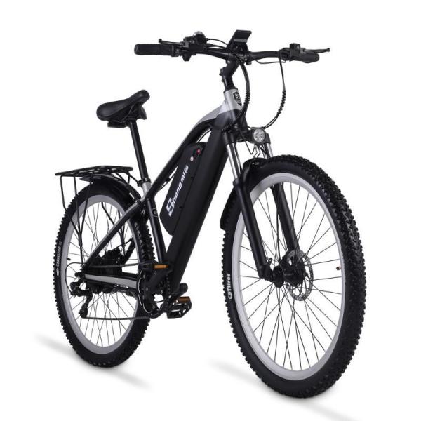 Aluminum Alloy Commuting Electric Bike 7 Speed 48V 17Ah 500W Electric City Bicycle