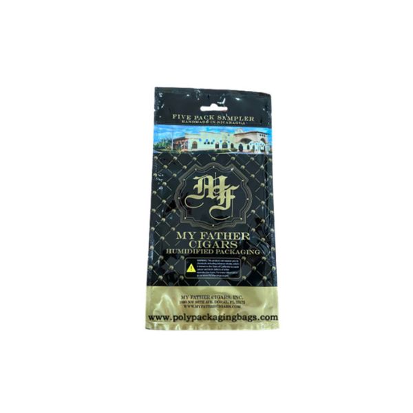 10 Colors Resealable Ziplock 4 Cigar Humidor Bags