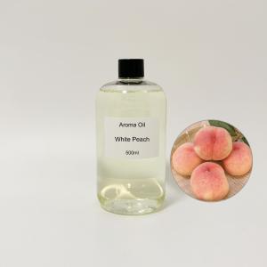 White Peach Hotel Lobby Perfume Scented Oils , Hotel Scent Fragrance Oil Custom
