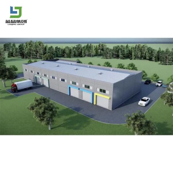 Lightweight Steel Structure Workshop with Corrosion Resistance