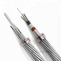 OPGW48B1-50 Overhead Ground Wire Cable  24 48 72 96Core For Tower 220KV Networking Communication