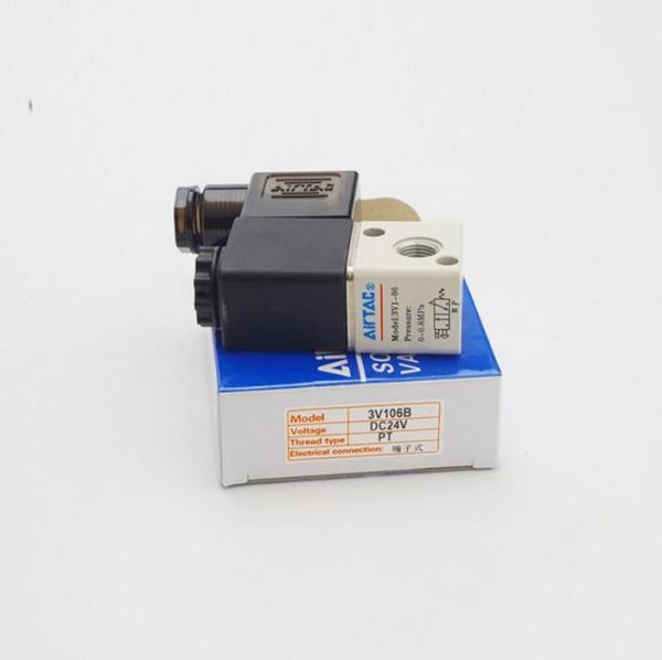 Pneumatic Air 3 Way 2 Position 1/8 AIRTAC TYPE Solenoid Valve 3V1-06
