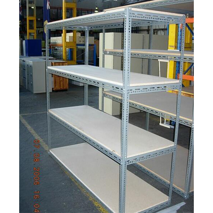 Metal Steel Shelf Easy Assembly Bolt Stacking Shelves Loading Capacity 50-200kg/Level