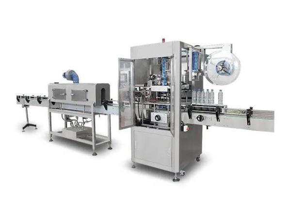 Mineral Shrink Sleeve Labeling Machine 20000 Bph 125mm Automatic