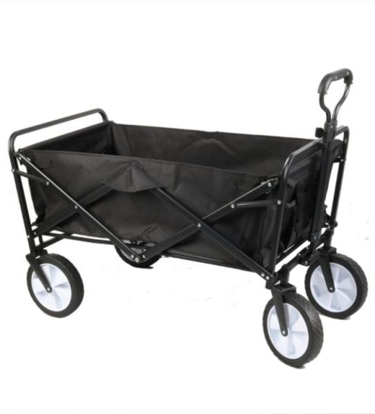 Portable Folding Cart Trolley Lightweight Convenient For Shopping Mall