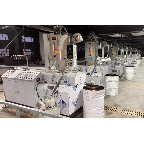 Автоматический промышленный штрангпресс одиночного винта, машина штрангпресса нейлона PA66 с профессиональным сушильщиком