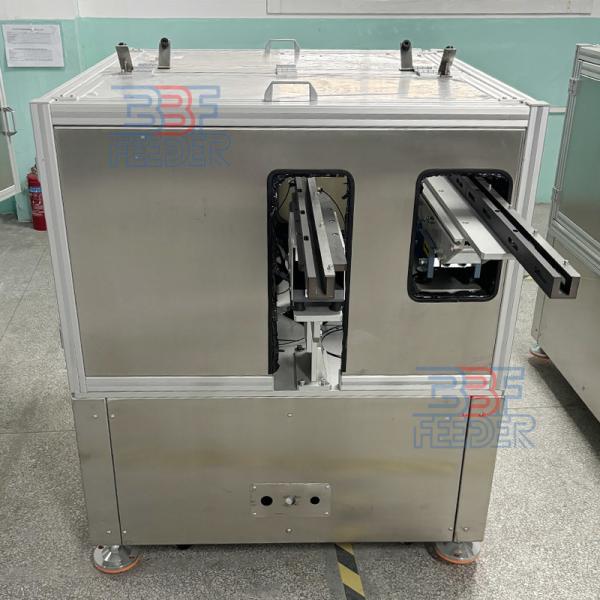 Cubo de alimentación vibratorio personalizado cubierta insonorizada de gran capacidad de plástico de piezas de tubería alimentador