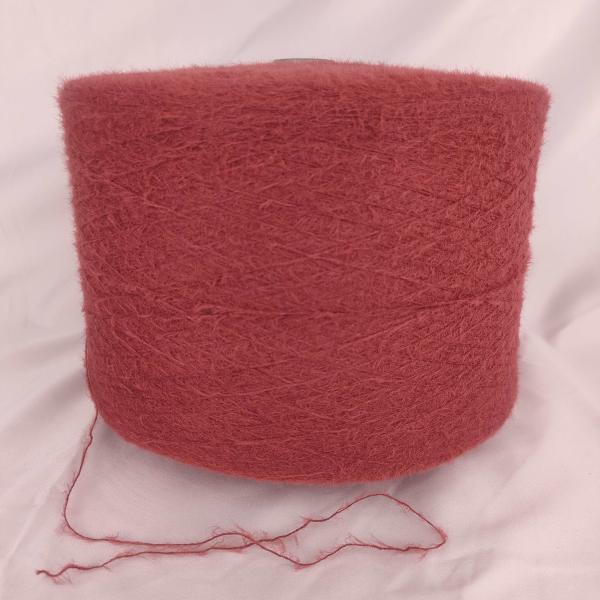 Customized Nm13 Count Polyester Feather Mink Yarn For Knitting Sweraters Socks