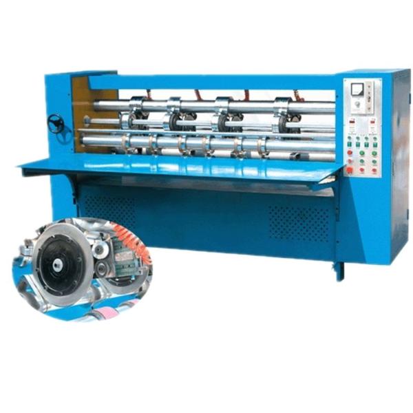 ISO9001 Corrugated Cardboard Slitting Machine Thin Blade Slitting Machine 4.0kw