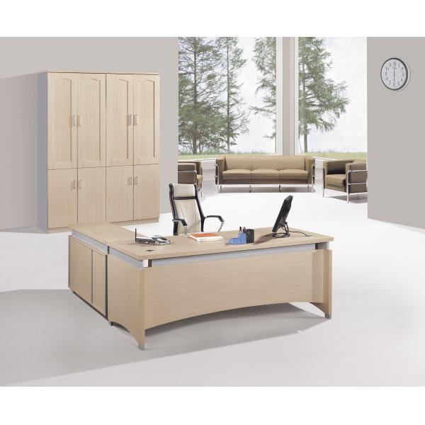2011 L type executive office desks CD-9913 with 37mm MFC Desktop