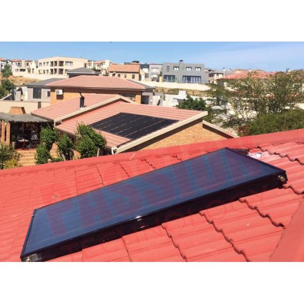 CE Blue Film Flat Plate Collector For Hotel Heating System , Swimming Pools