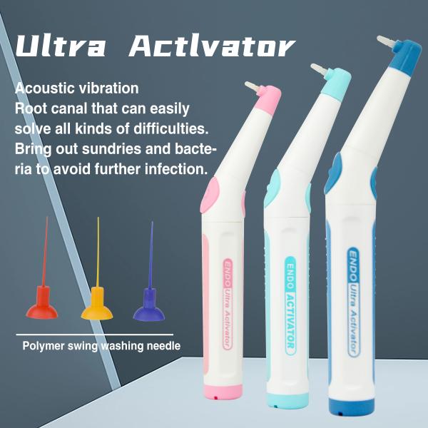 Dental Root Canal Sonic Irrigator Activator Endodontic Cleaning 60pcs Endo Tips
