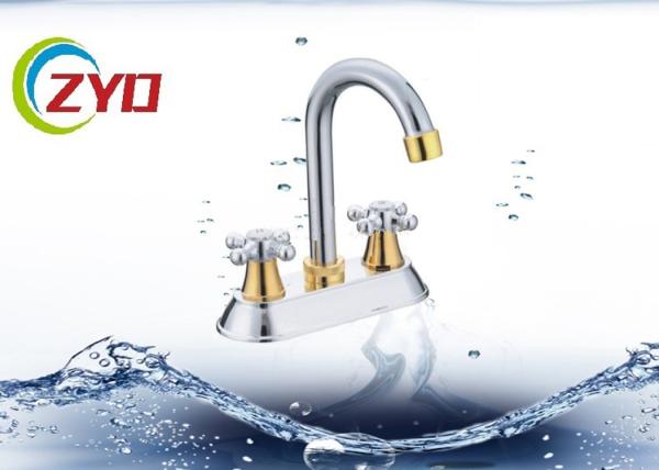 Durable Gooseneck Faucet , Corrosion Resistance Polished Chrome Kitchen Faucet