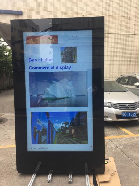 55inch Outdoor Waterproof IP65 Double-sided LCD Digital Signage Advertising Display Totem