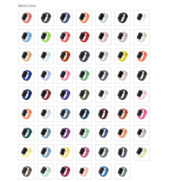 38mm 42mm Silicone Strap For Apple Watch Band IWatch Serie 3 S