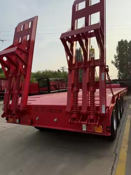 CIMC Axe en acier robuste 3/4/5/6 pour le transport de véhicules lourds