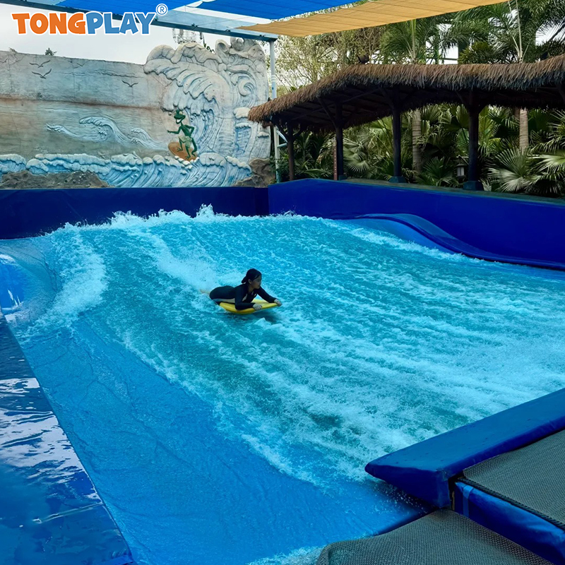 Eco-friendly Customized Color Surf Simulator Machine with 500kg Max Capacity for Water Parks